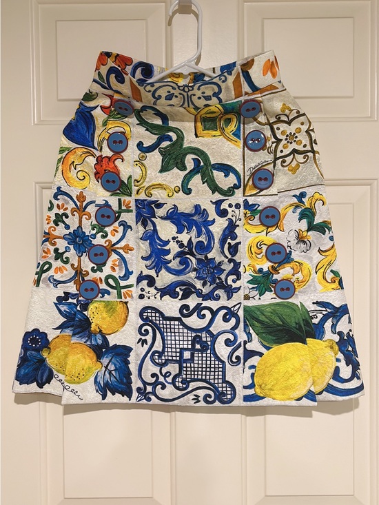 Dolce & Gabbana Dresses & Skirts - Dolce & Gabbana Printed A-Line Skirt